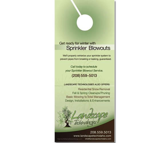 Landscape Technologies Doorhanger